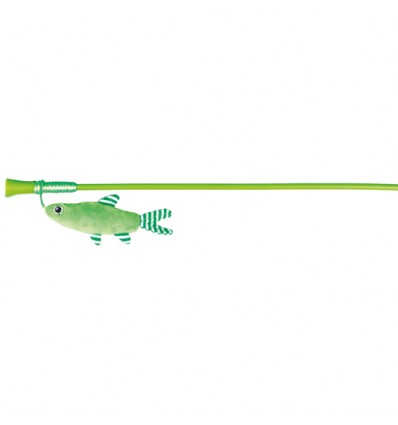 Drillepind Med Fisk Grøn 42 cm.