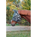 Fluemaske Zebra Hvid/Sort Pony