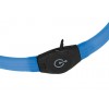 Lyshalsbånd Med USB Blå 65 cm. 15 mm.