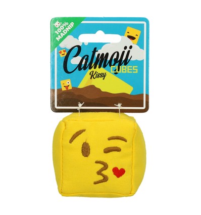Emoji Cat Cube Kissy Ø 7 cm.