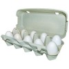 Æggebakke m/låg til 10 æg