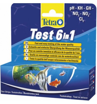 Tetra 6i1 Test 25 stk.