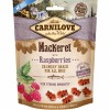 Carnilove Crunchy Snack Makrel & Hindbær 200 gr.
