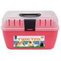 Transportbox Twister pink 29x19x18cm