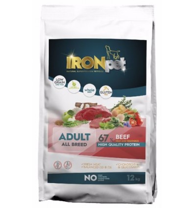 IRONpet Beef adult all breed 12 kg.