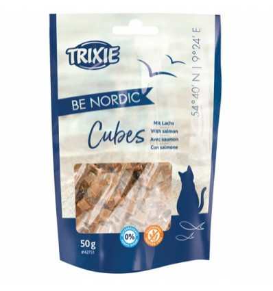 BE NORDIC Cubes med laks 50 gr.