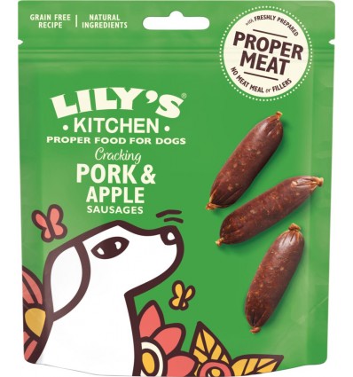 Lily´s Kitchen Pork & Apple Sausages for Dogs