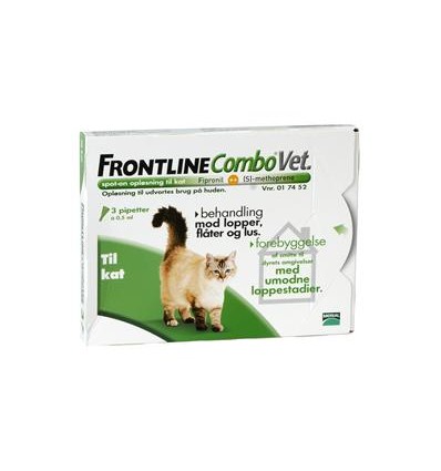 Frontline Combo 3x0,5ml til kat
