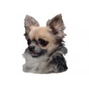 Dekal Chihuahua Langhåret Lille ca. 8 cm.