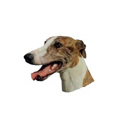 Dekal Greyhound Lille ca. 8 cm.