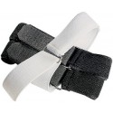 Elastisk velcrolukning til bandager Hvid