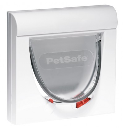 PetSafe Kattelem med magnet 932 til katte på max 7 kg. Hvid