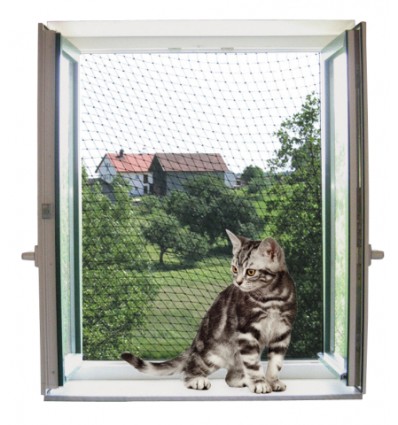 Net til vindue 4x3 m. transperant