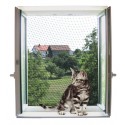 Net til vindue 6x3 m. transperant