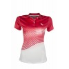 HKM Polo Shirt ATTRACTIVE- Pink/Hvid L