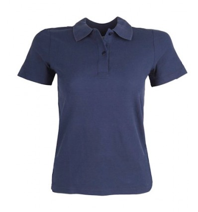 HKM Polo Shirt Dame -STEDMAN- Mørkeblå S