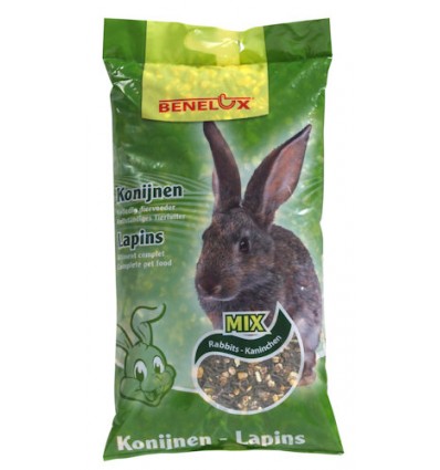 Benelux kanin blanding 4 kg.